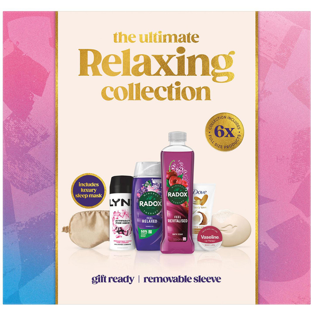Radox The Ultimate Relaxing Collection Luxury Bath and Body Pamper Women Gift Set Image 1