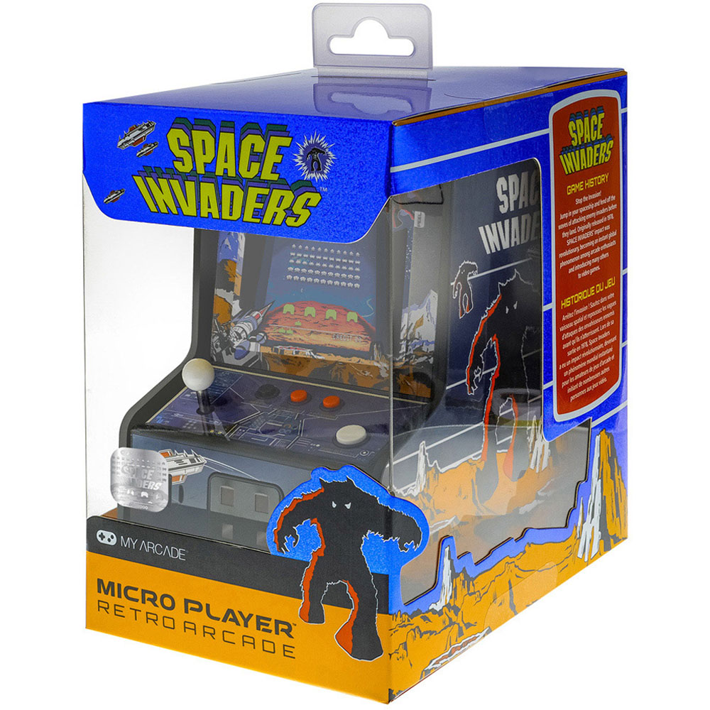 My Arcade Space Invaders Retro Micro Player Gaming System Image 4