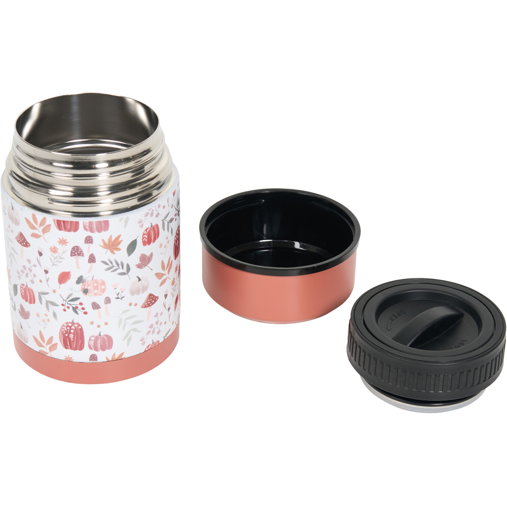 Autumn Stainless Steel Soup Food Flask with Spoon Image 4