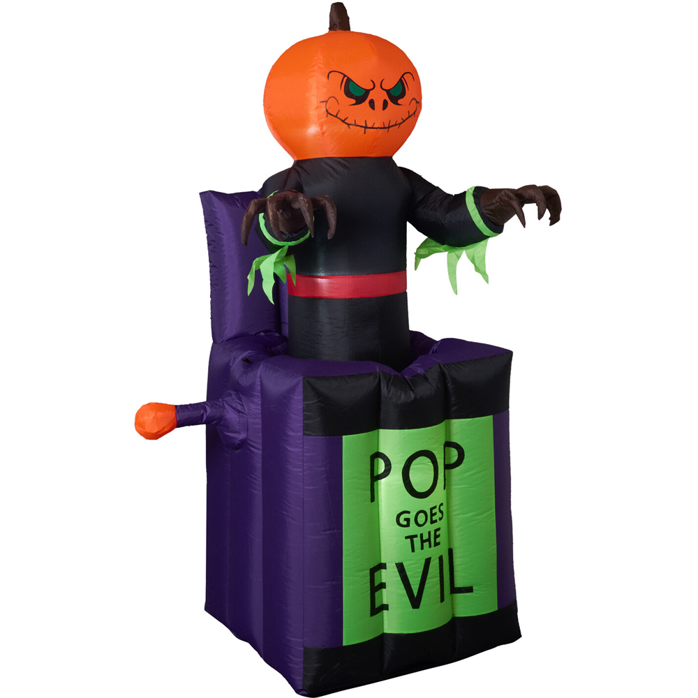 Jack In The Box Pumpkin Inflatable Image 4