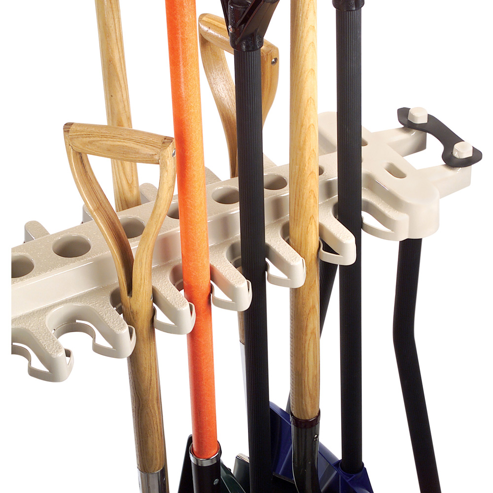 Suncast Garden Tool Rack with Wheels Image 4