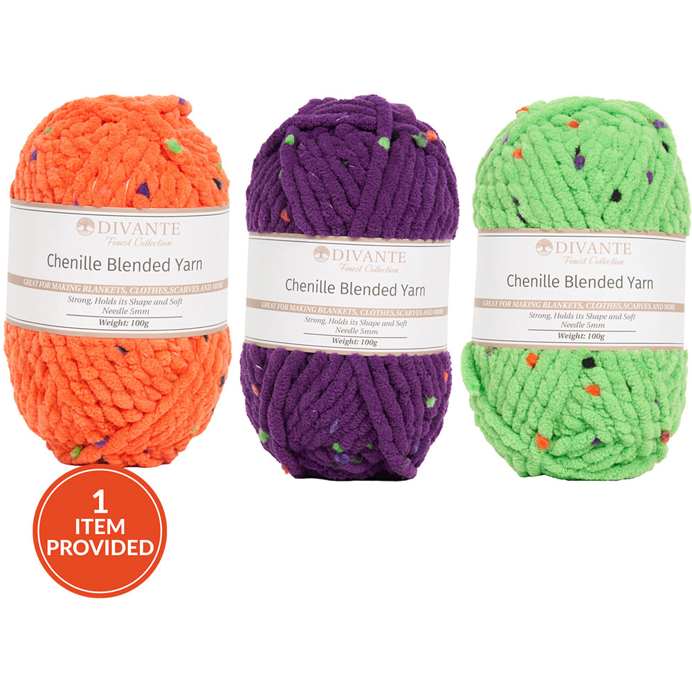 Chenille Blended Yarn Image 1
