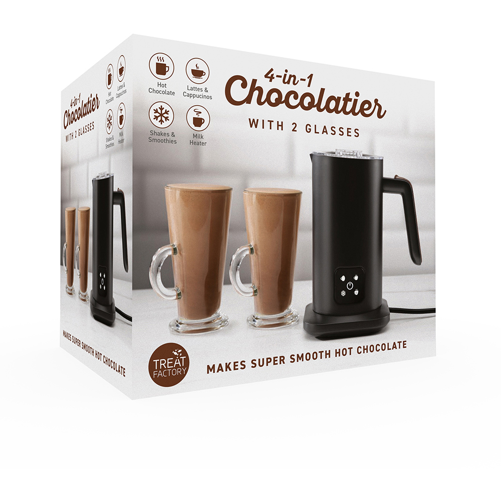 Treat Factory 4 in 1 Chocolate Maker with 2 Glasses Image 5
