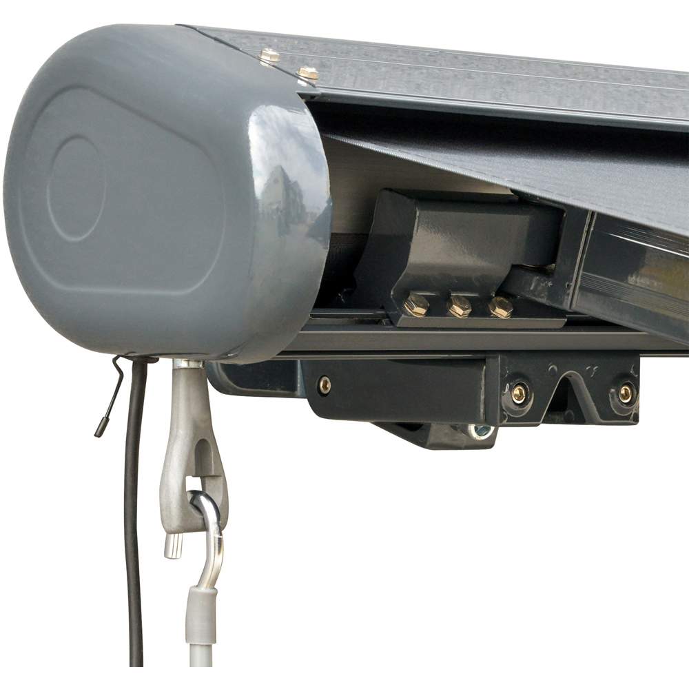 Outsunny 3.5 x 3m Grey Retractable Electric Canopy Cover Image 3