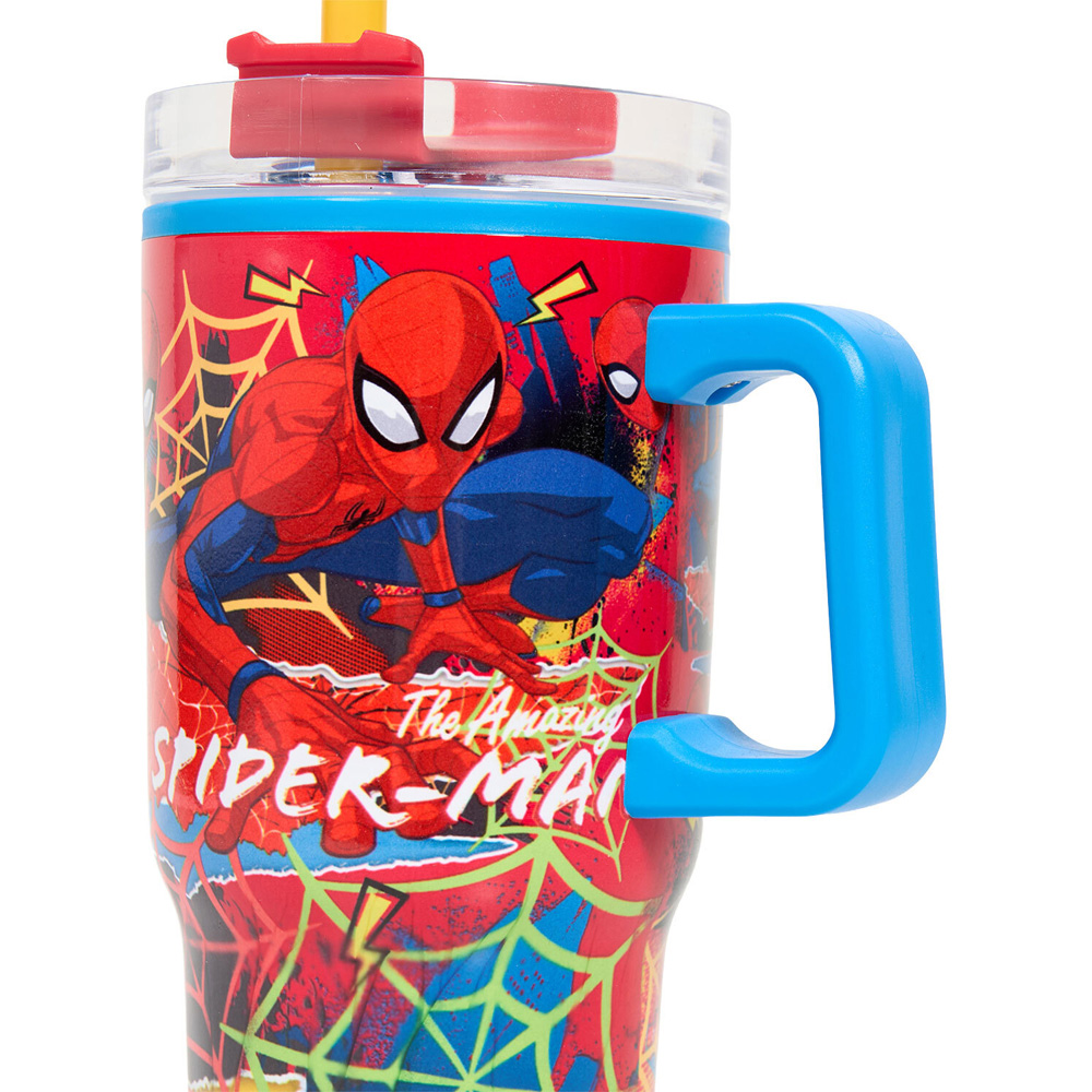 Spiderman 640ml Tumbler with Handle Image 3