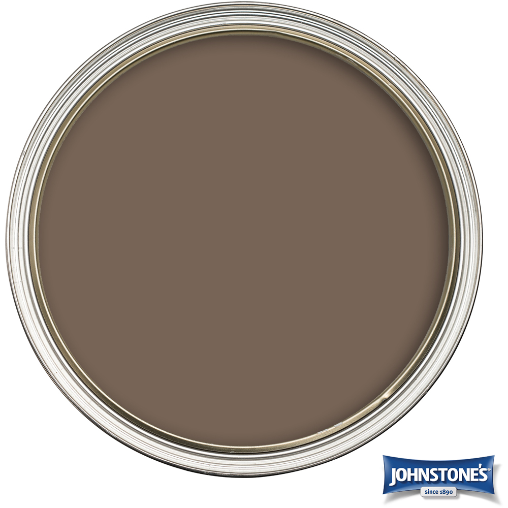 Johnstone's Walls & Ceilings Mocha Soft Sheen Paint 2.5L Image 3