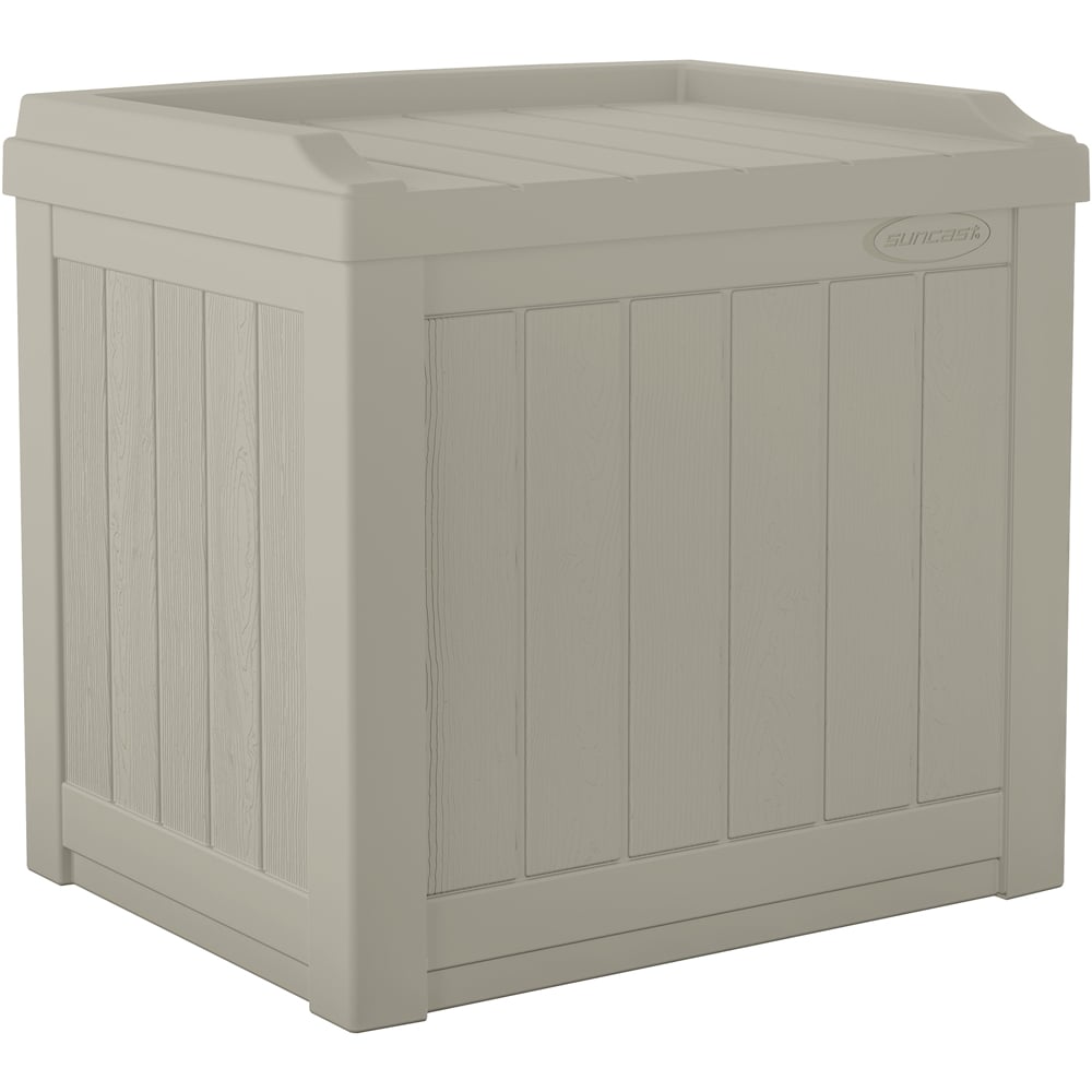 Suncast Florida 83L Light Taupe Storage Box Image 1