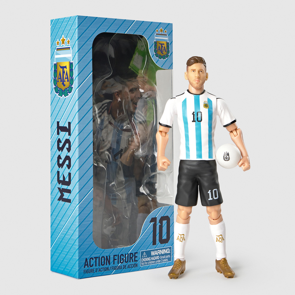 Banbo Messi Argentina Fully Articulated Football Figurine Image 2