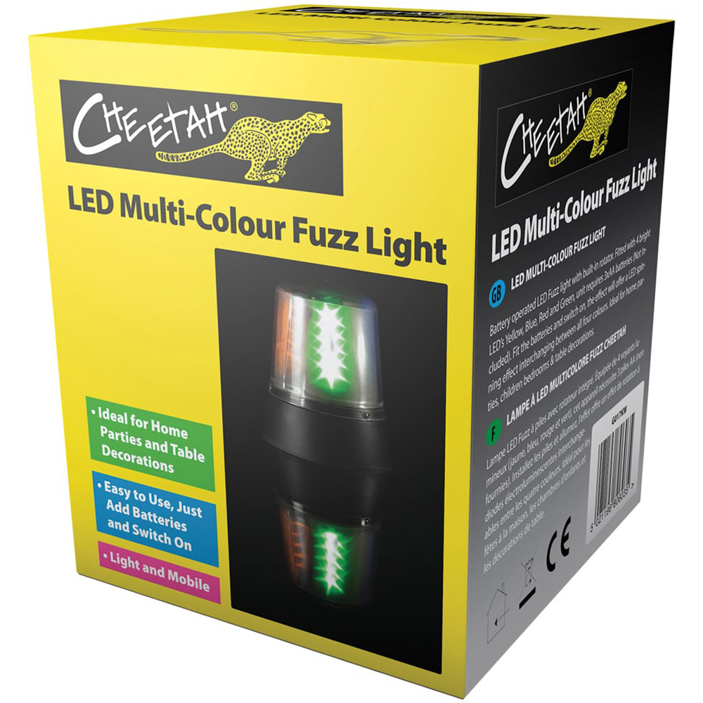 Cheetah Multicolour LED Fuzz Light Image 3