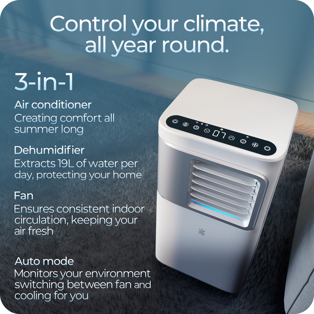 Avalla S-550 Portable Air Conditioner 4-in-1 Air Conditioning Unit 7000Btu Image 5