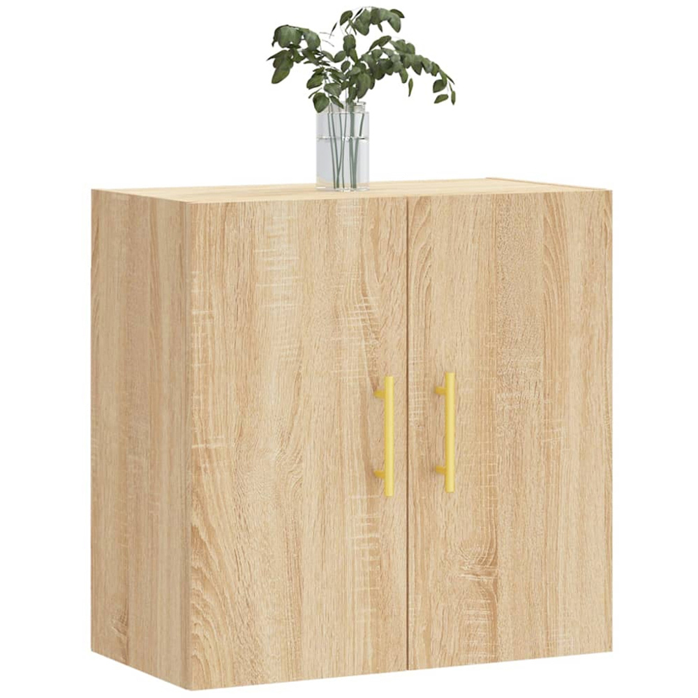 vidaXL 2 Door Sonoma Oak Wall Cabinet Image 3