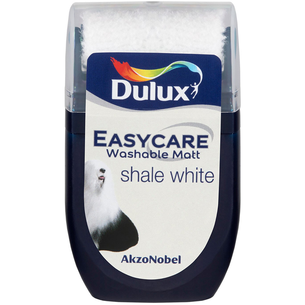 Dulux Easycare Washable Matt Tester - Shale White Image