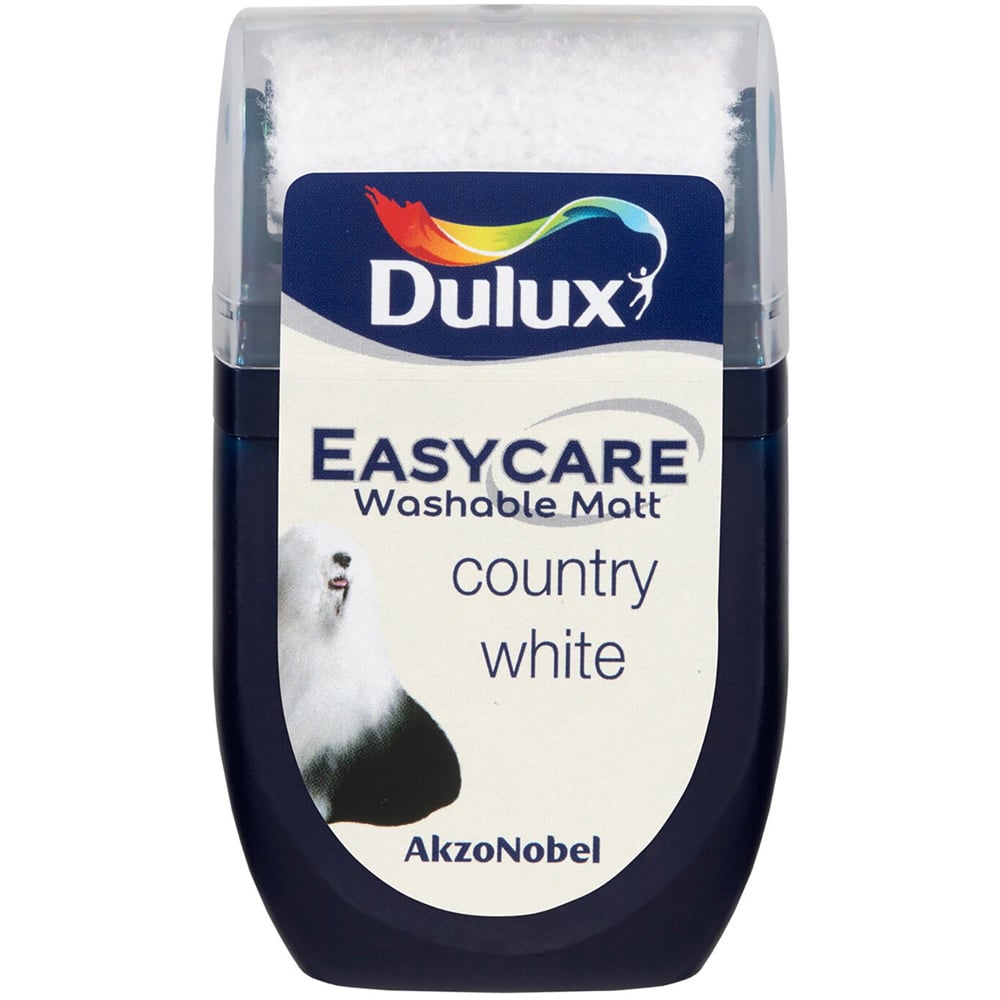 Dulux Easycare Washable Matt Tester - Country White Image