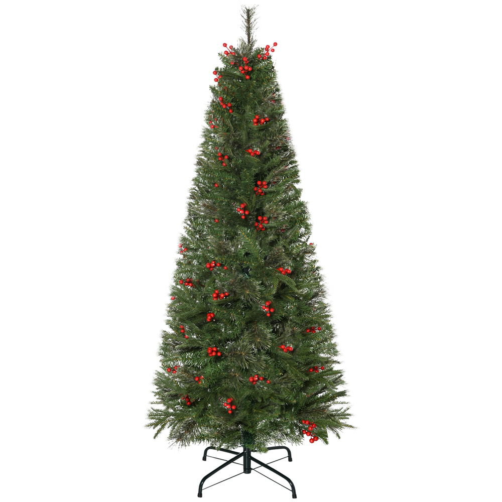 Everglow 5ft Green Pencil Artificial Christmas Tree Image 1