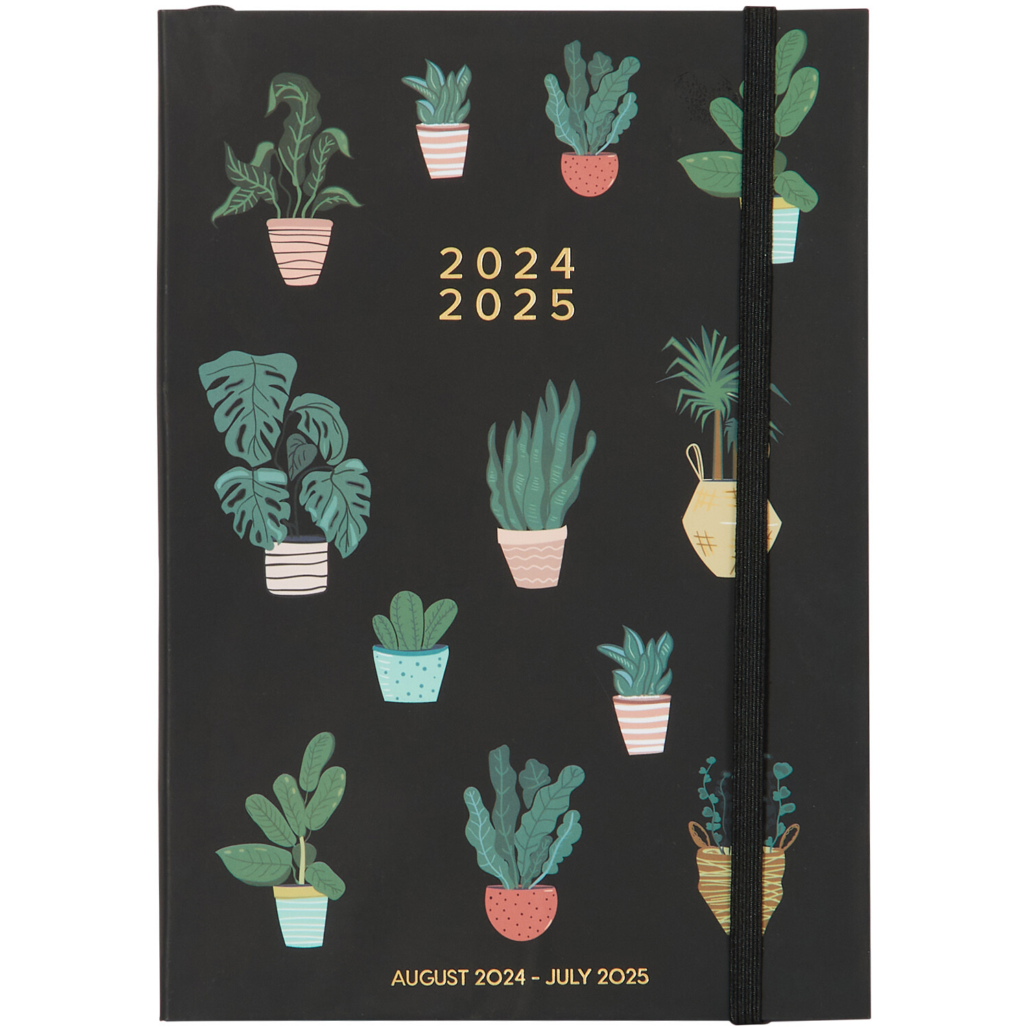 24/25 A5 Plants Academic Diary - Blue or Black Image 4