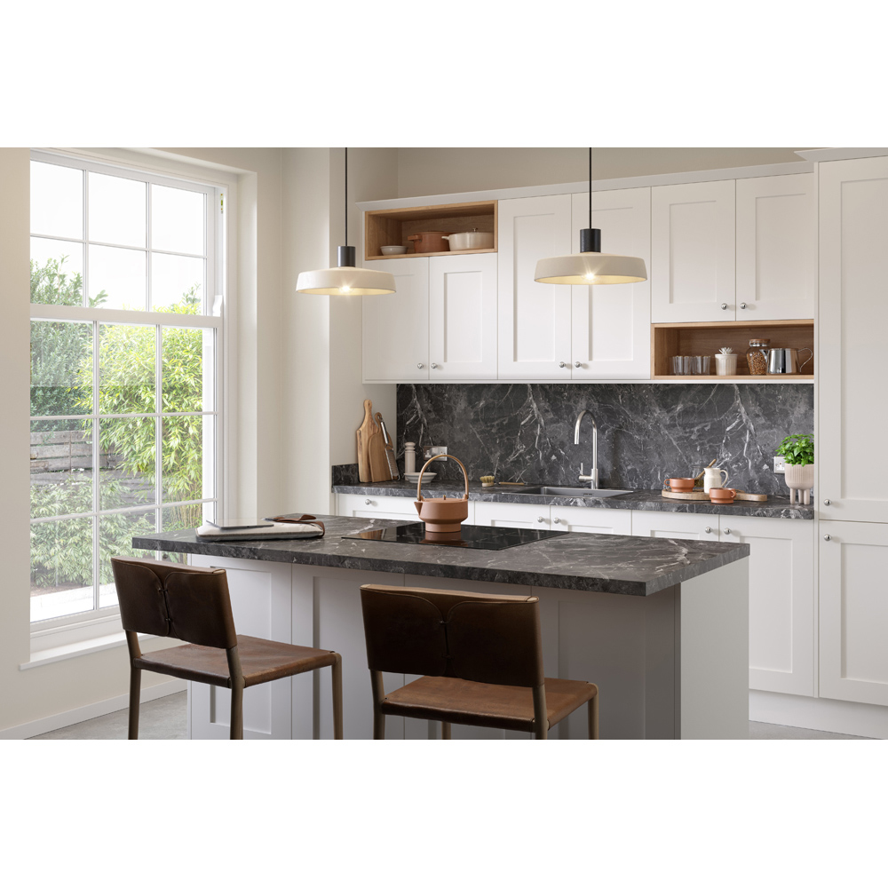 Options Plus Marqunia Marble Post-Formed Laminate Kitchen Worktop 3000 x 600 x 38mm Image 6