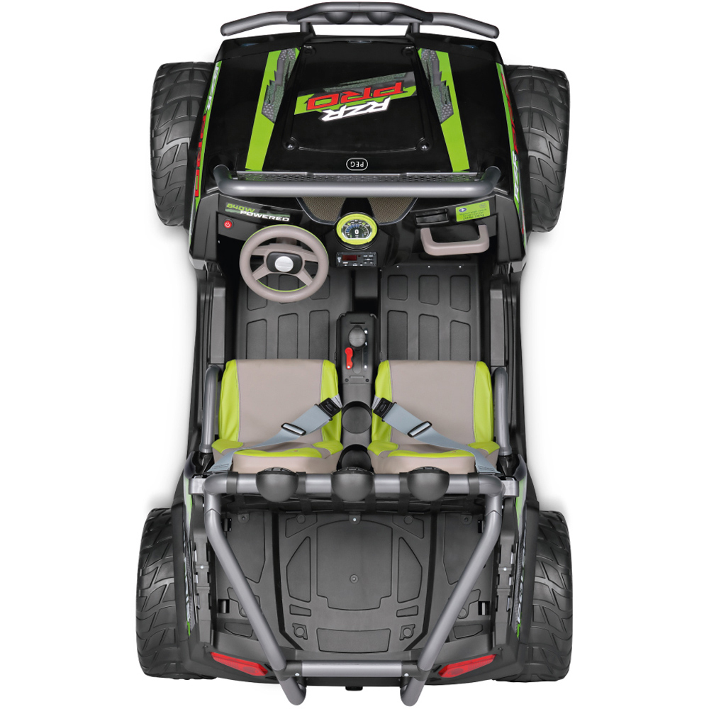 PEG Polaris RZR Pro Kids Electric Ride-On Off-Road Vehicle Green Shadow 24V Image 6