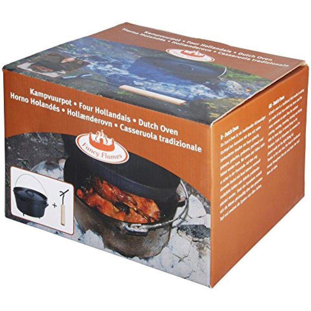 Fallen Fruits Outdoor Camping Iron Fire Cooking Pot Image 2