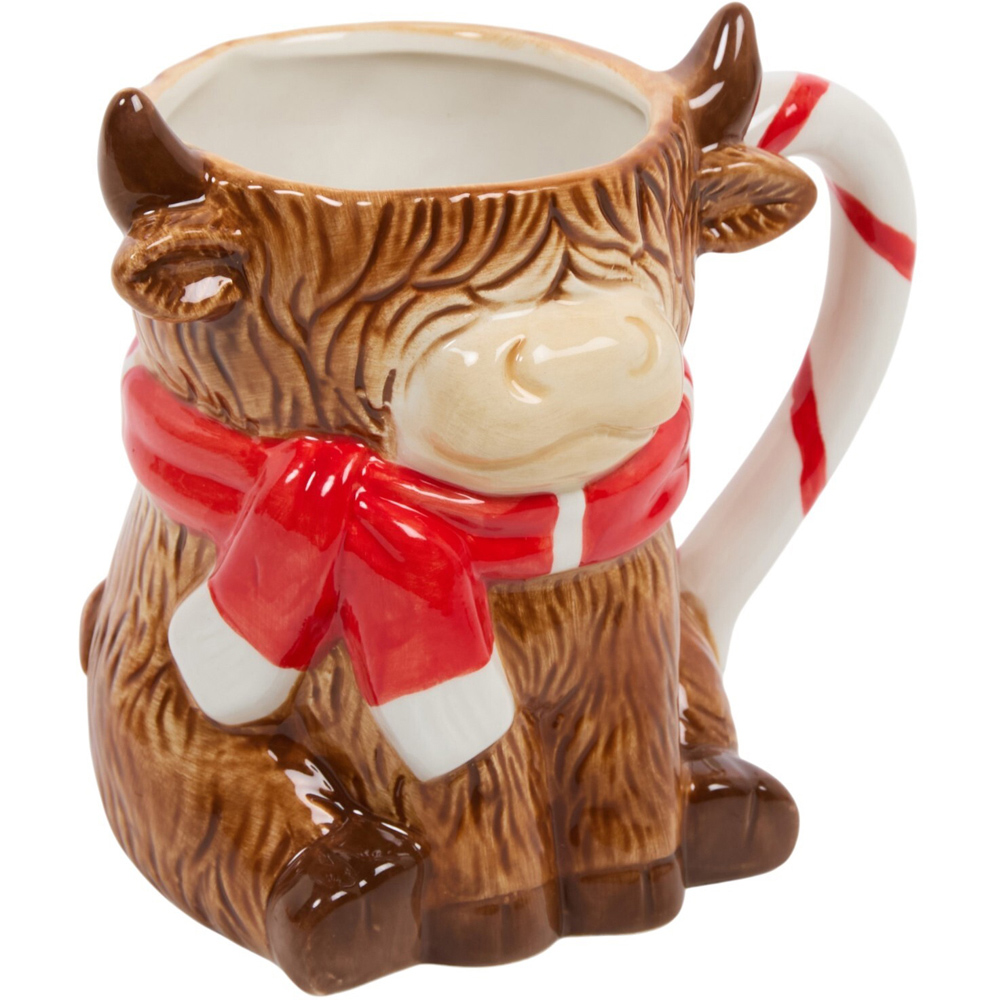 Highland Cow Shaped Mug Image 4