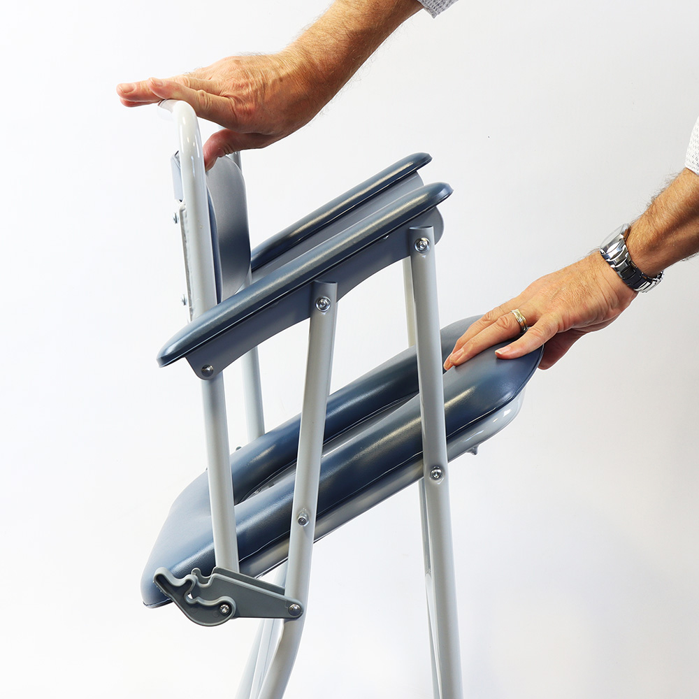 NRS Healthcare Dovedale Folding Commode Image 2
