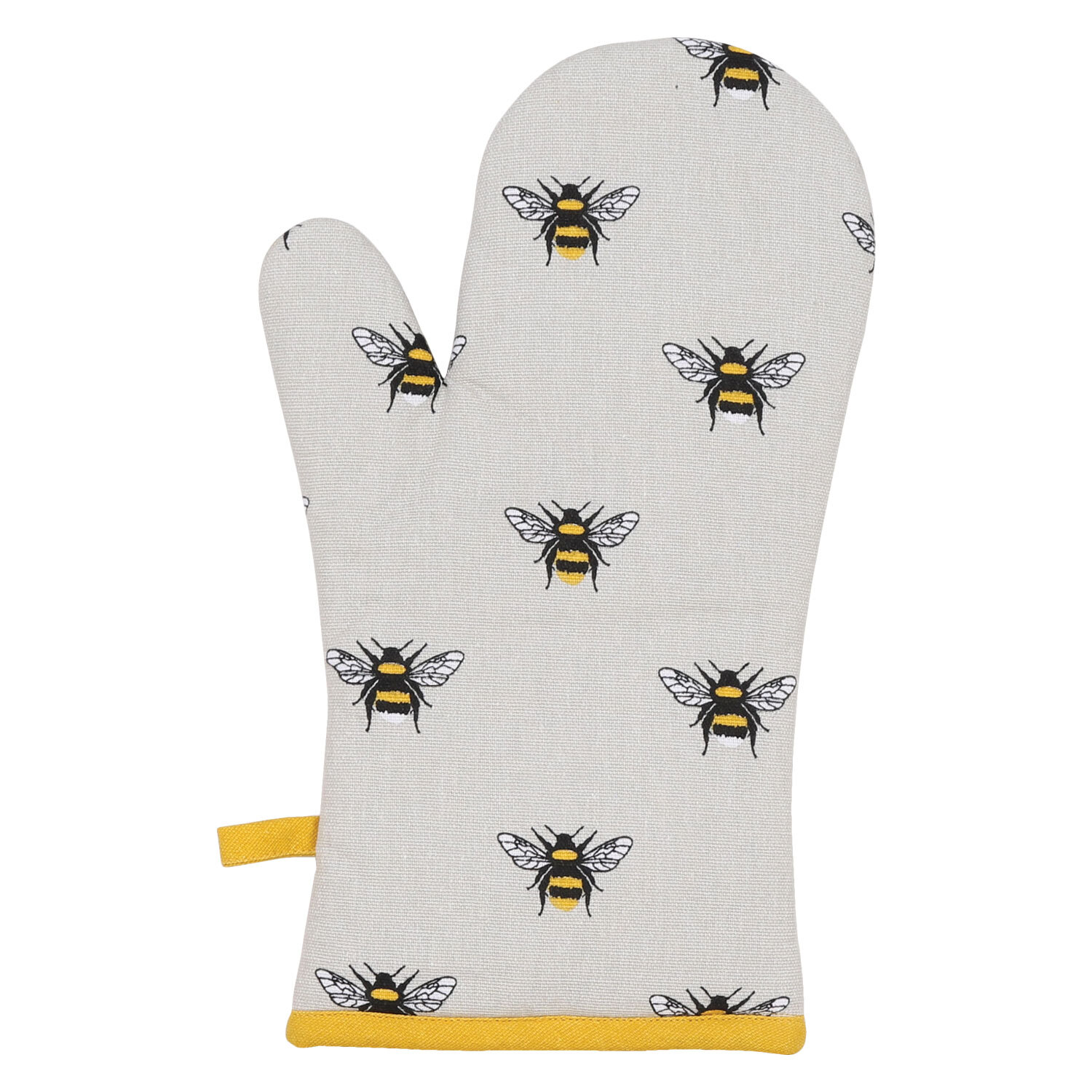 Honeycomb White Single Oven Glove Image