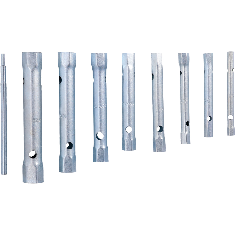Laser 8 Piece Double Ended Metric Tubular Box Spanner Set Image 3
