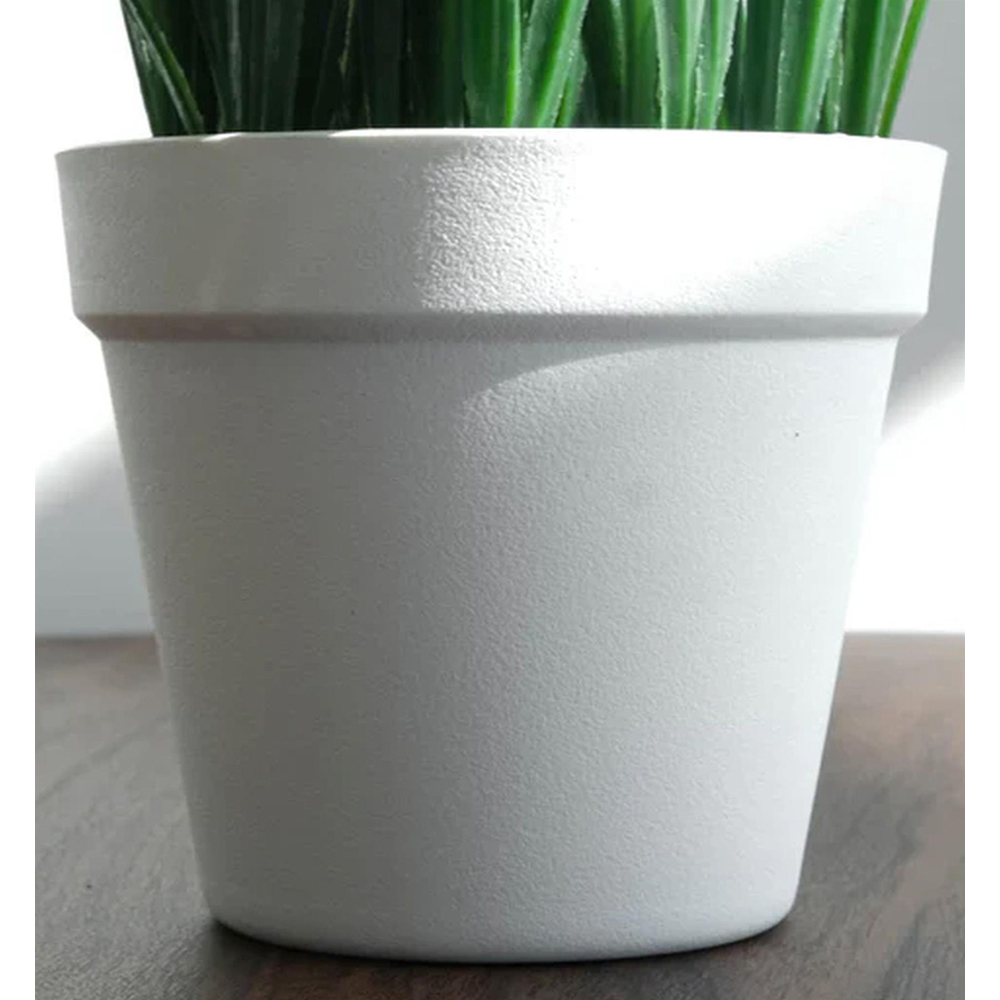 Leaf Green Grass Artificial Plant in Pot 22cm Image 4