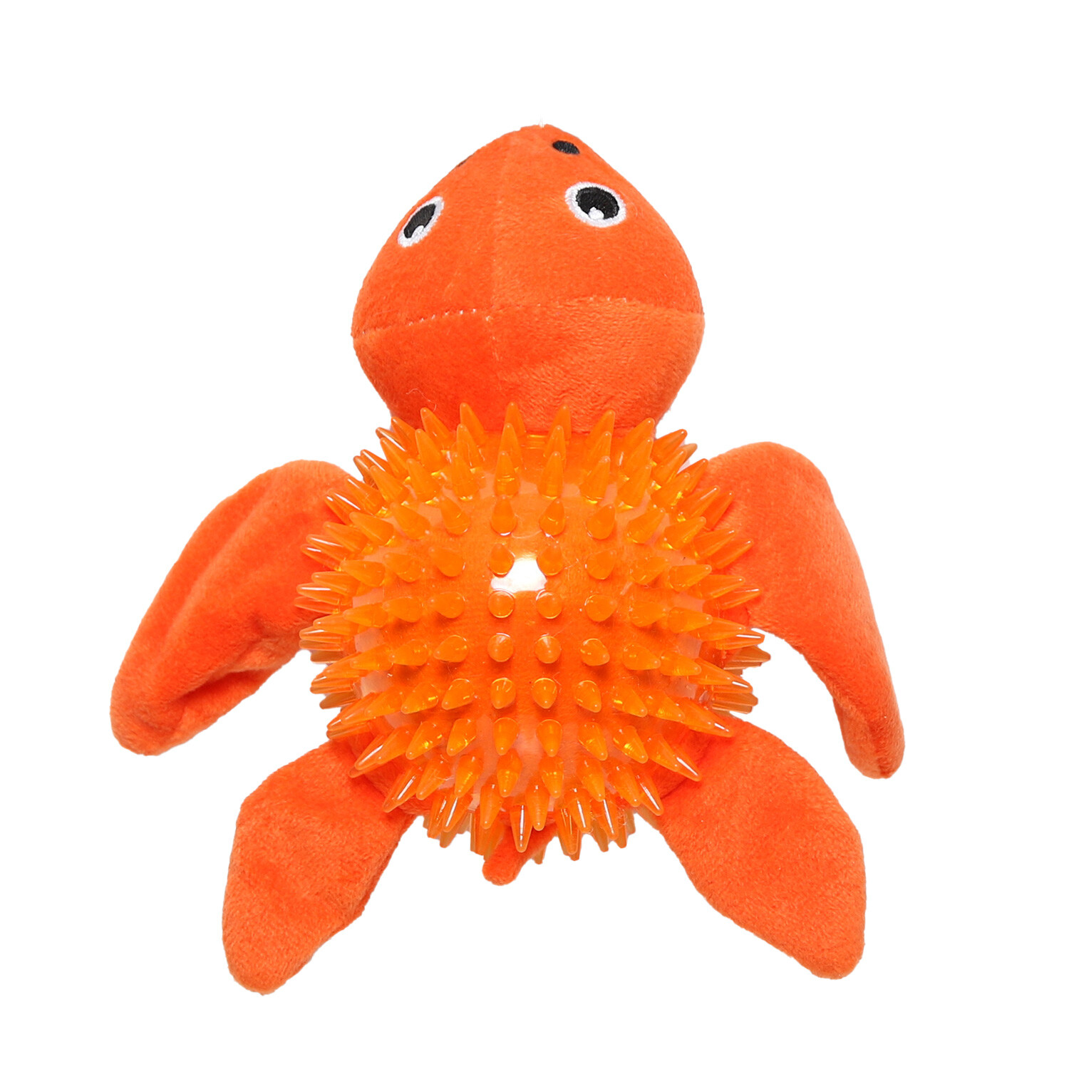 Spikey TPR Turtle Dog Toy Image 3