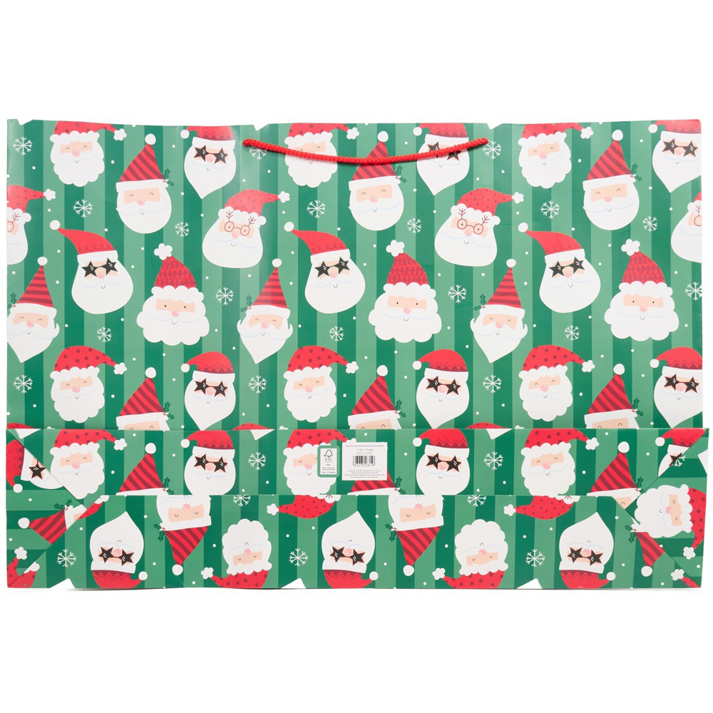 Jumbo Santa Gift Bag Image 2