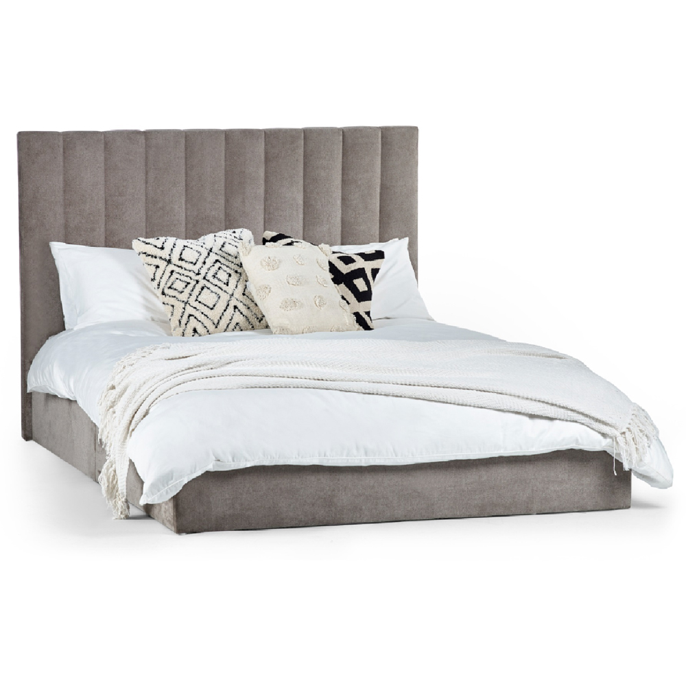 Julian Bowen Eloise King Size Sahara Chenille Storage Bed Image 2