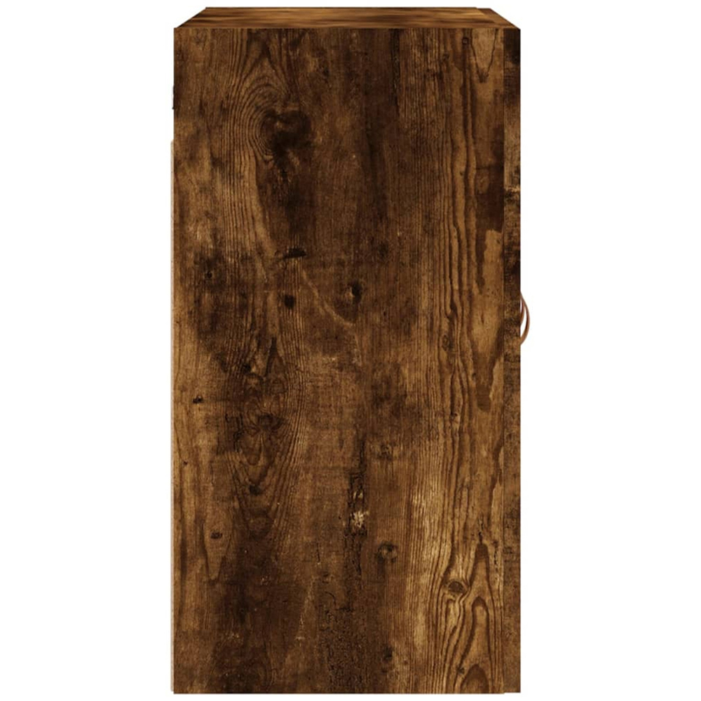 vidaXL 2 Door Smoked Oak Wall Cabinet Image 7