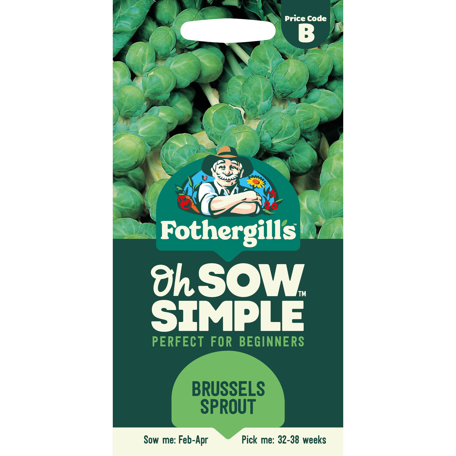 Brussels Sprout Seeds Image 1