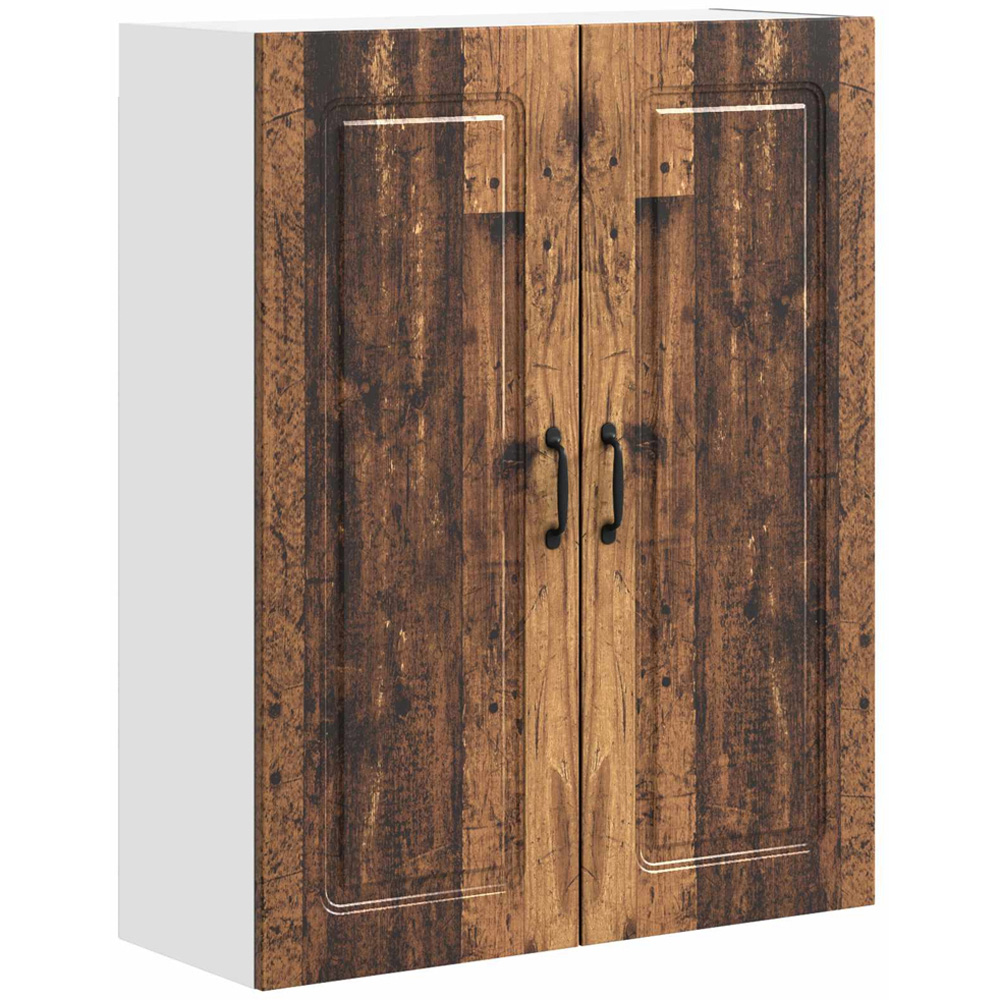 vidaXL 2 Door Old Wood Kitchen Wall Cabinet Image 2