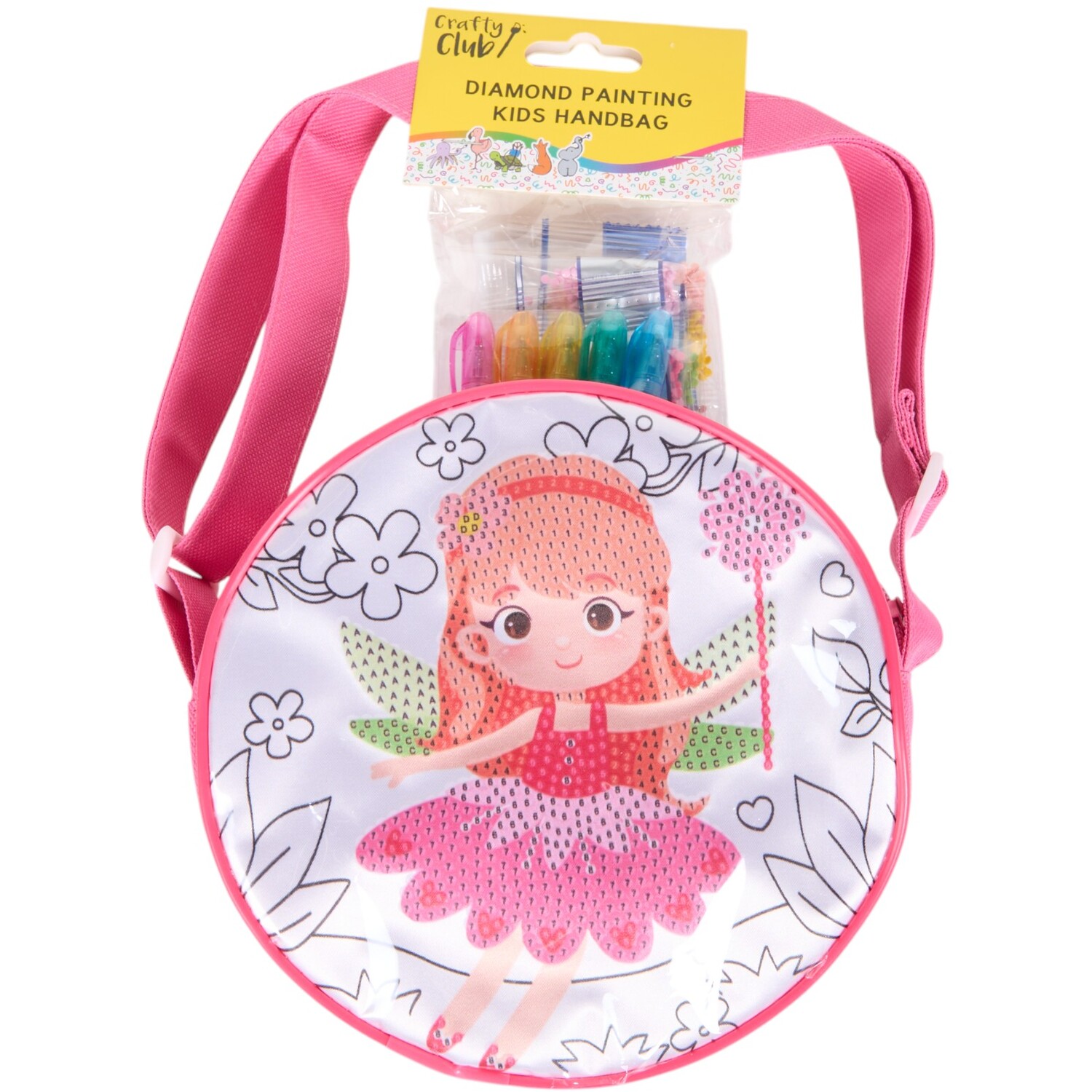 Diamond Painting Kids Handbag Pink Image 9