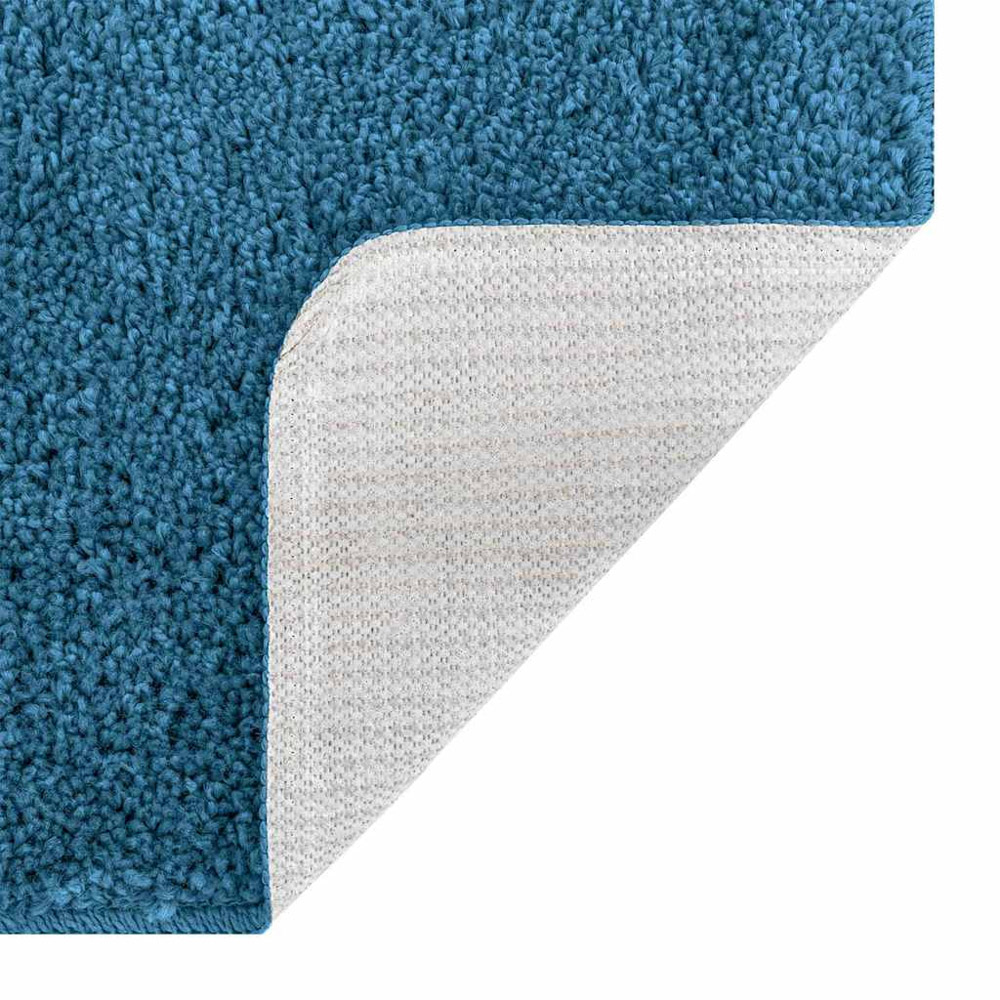 vidaXL Blue Anti-Slip Bath Mat 60 x 90cm Image 3