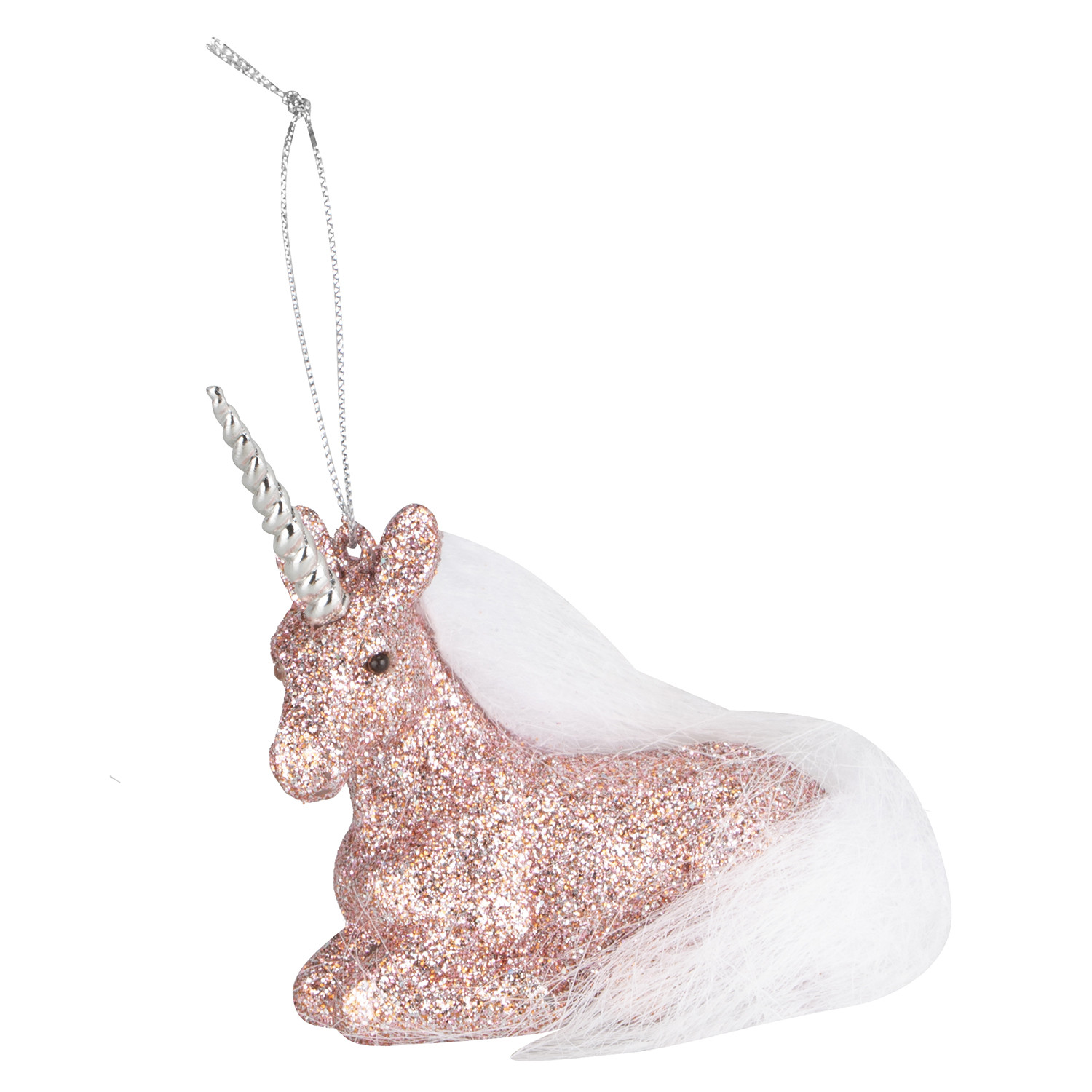 Hanging Pink Sparkle Unicorn Image