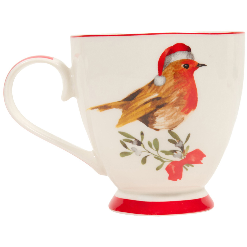 Robin Footed Bone China Mug Image 4