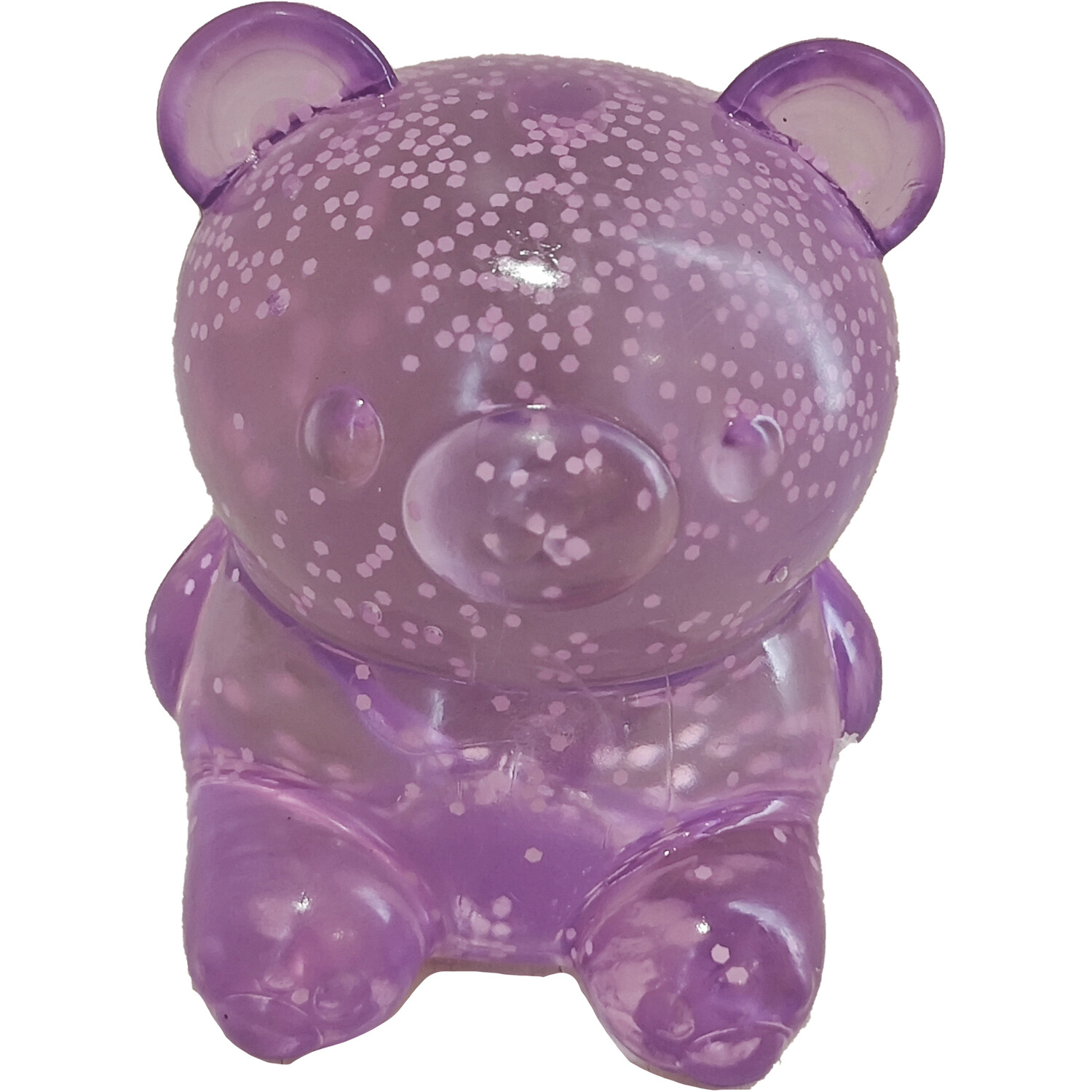 Glow in Dark Squeeze Bear Multicolour Image 5