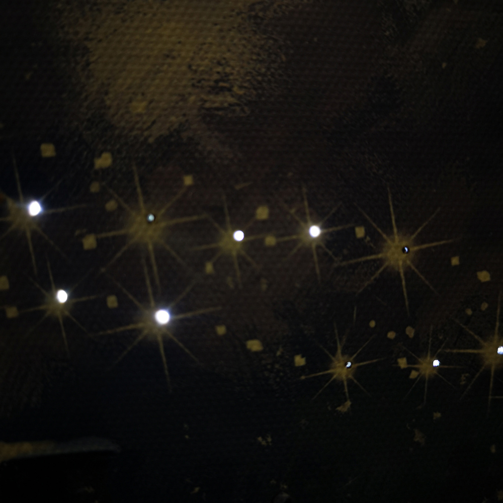 Samuel Alexander Snowtime Santa Dog Street Scene Christmas Light Up Wall Art 40 x 40cm Image 4