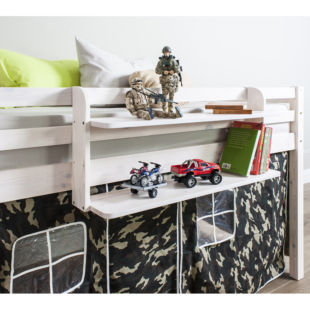Noa and Nani White Double Shelf for Cabin or Bunk Bed Image 4