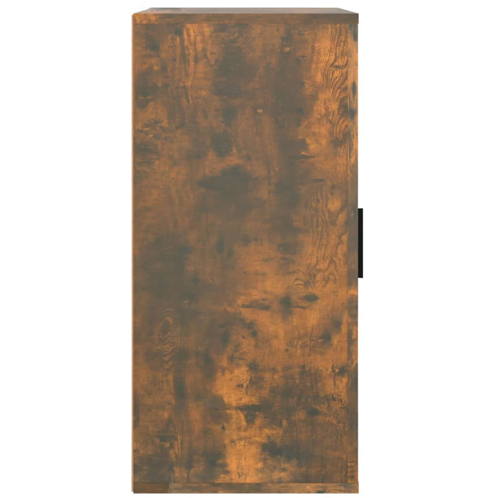 vidaXL Single Door Smoked Oak Sideboard Image 5