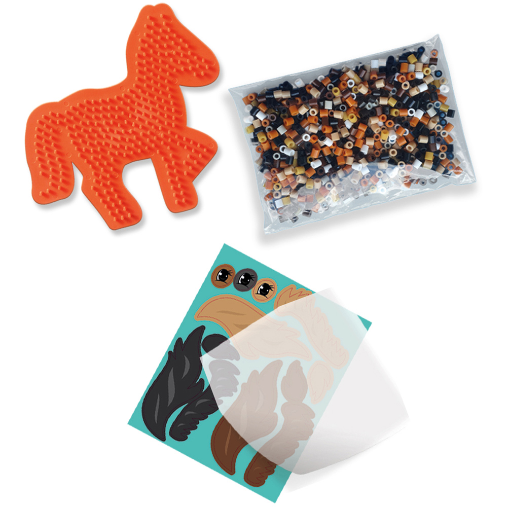 SES Creative Iron On Beads Horse Set Image 2