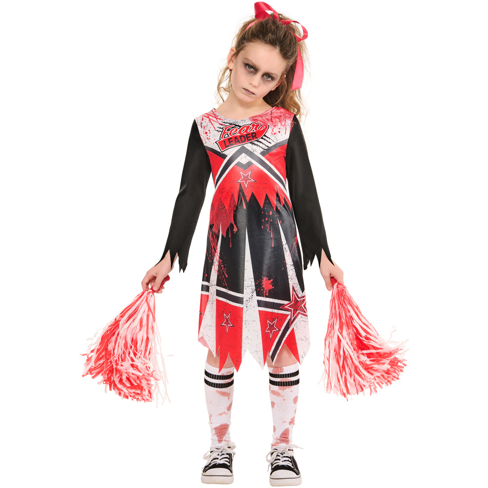 Rubies Masquerade Kids Zombie Cheerleader Costume XS Image 2