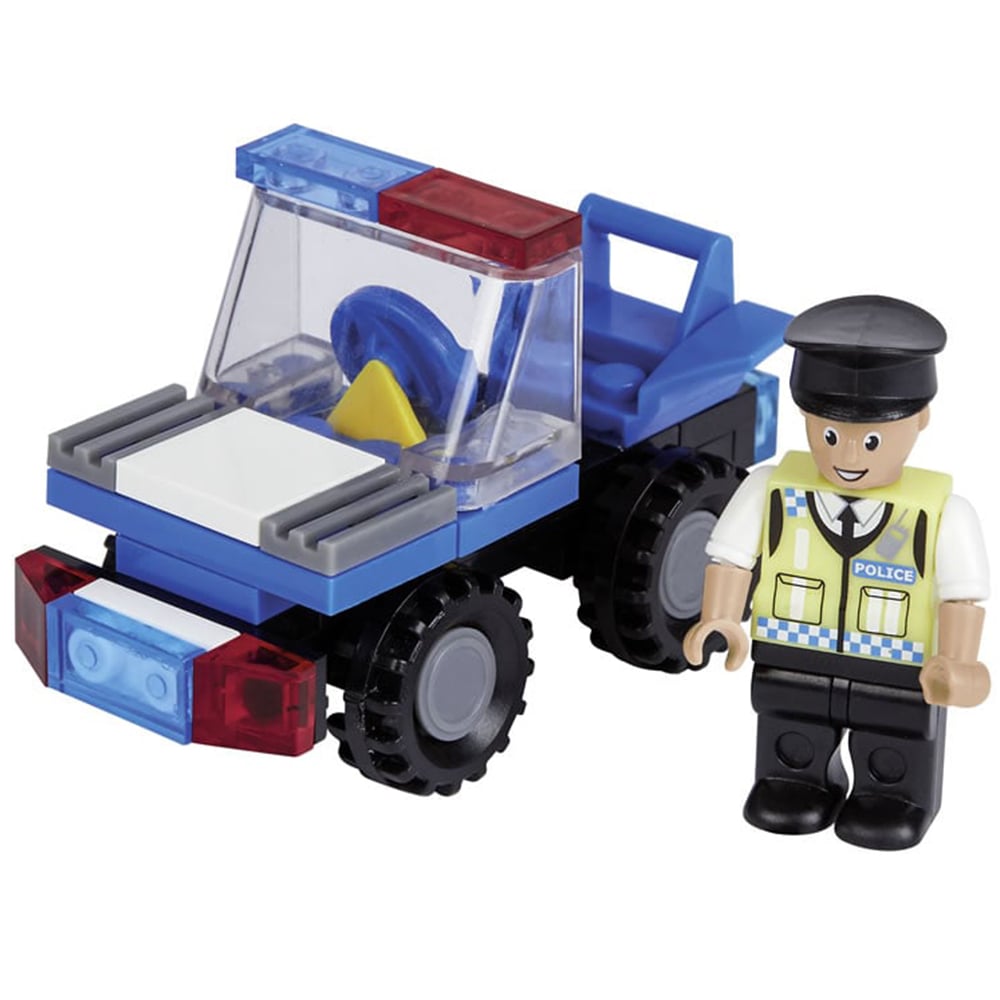 Single wilko Blox Emergency Vehicle Starter Set in Assorted styles Image 3
