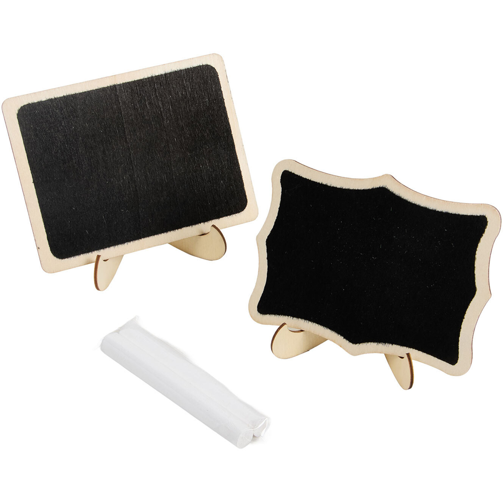 Mini Chalkboard Stand Set Image 2