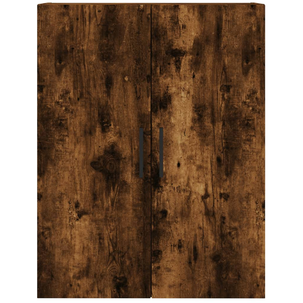 vidaXL 2 Door Brown Smoked Oak Wall Mounted Cabinet 2 Pack Image 6