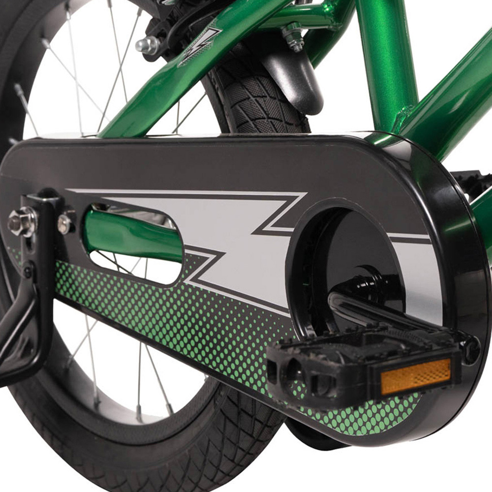 Huffy Pro Thunder 21104W Green 16 inch Kids Bike Image 6