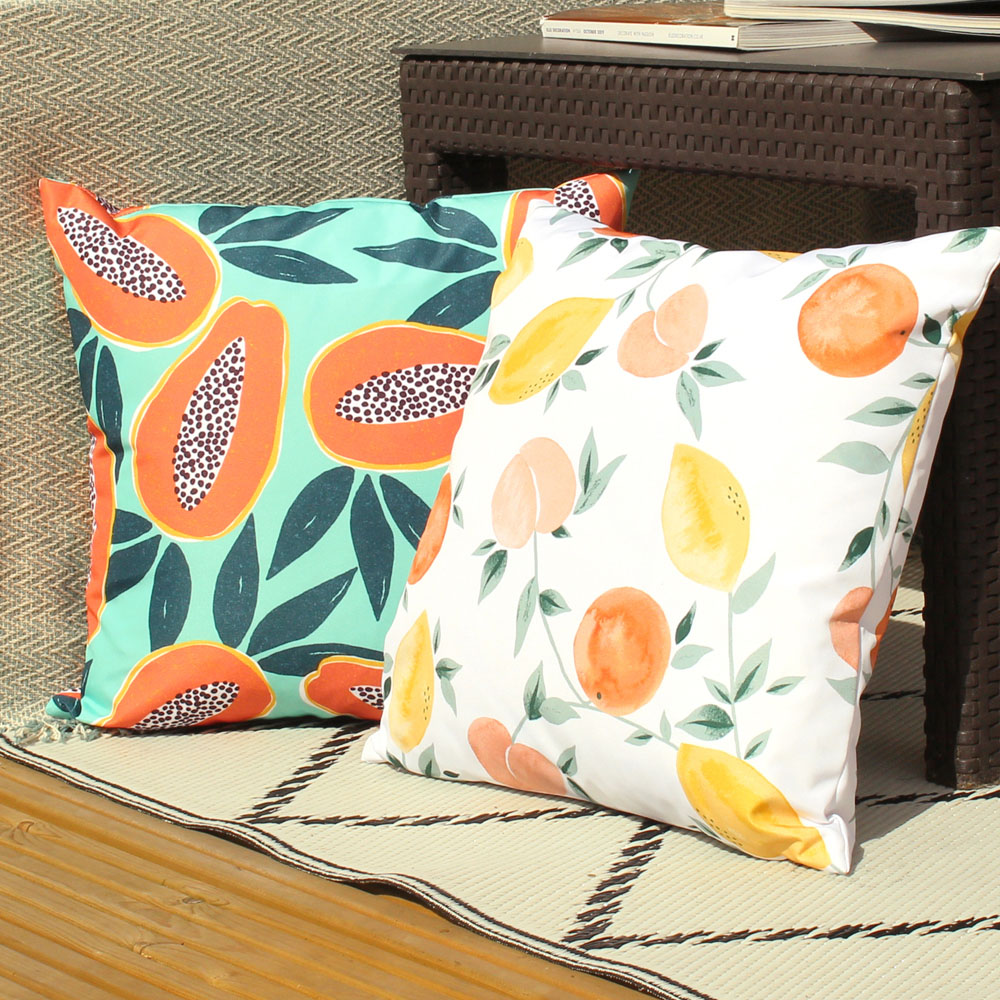 furn. Papaya Tropical Cushion Outdoor Cushion Image 4