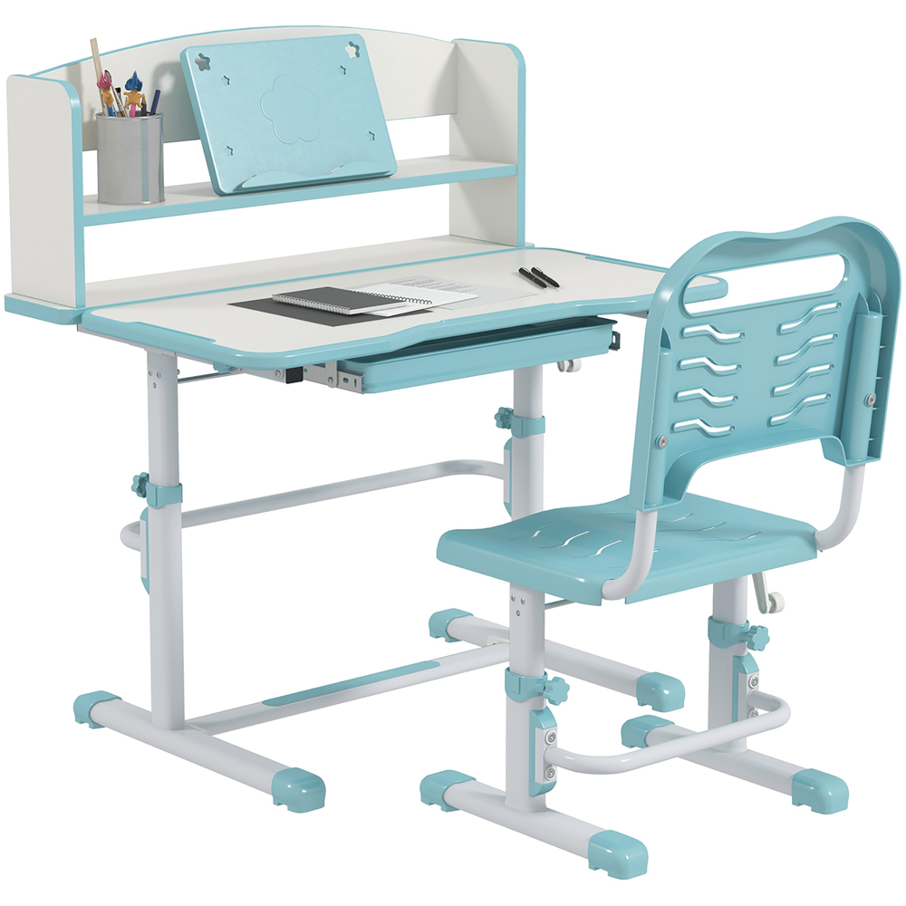 Tommy Toys Grey Kids Desk and Chair Set Image 2