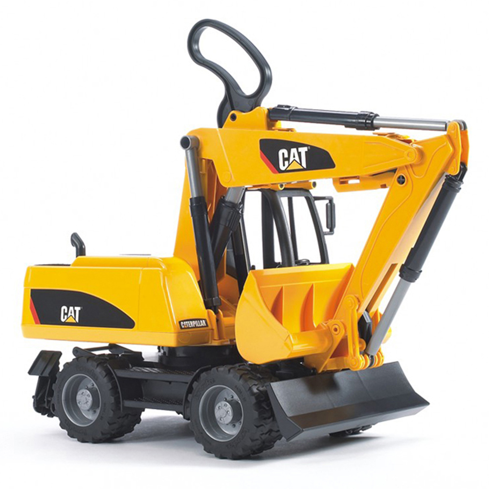 Bruder Kids Cat Wheel Construction Loader with Excavator Playset Model Image 6